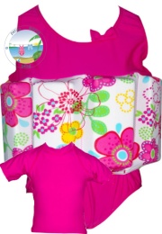 maillot-bain-avec flotteurs-bébé-fille